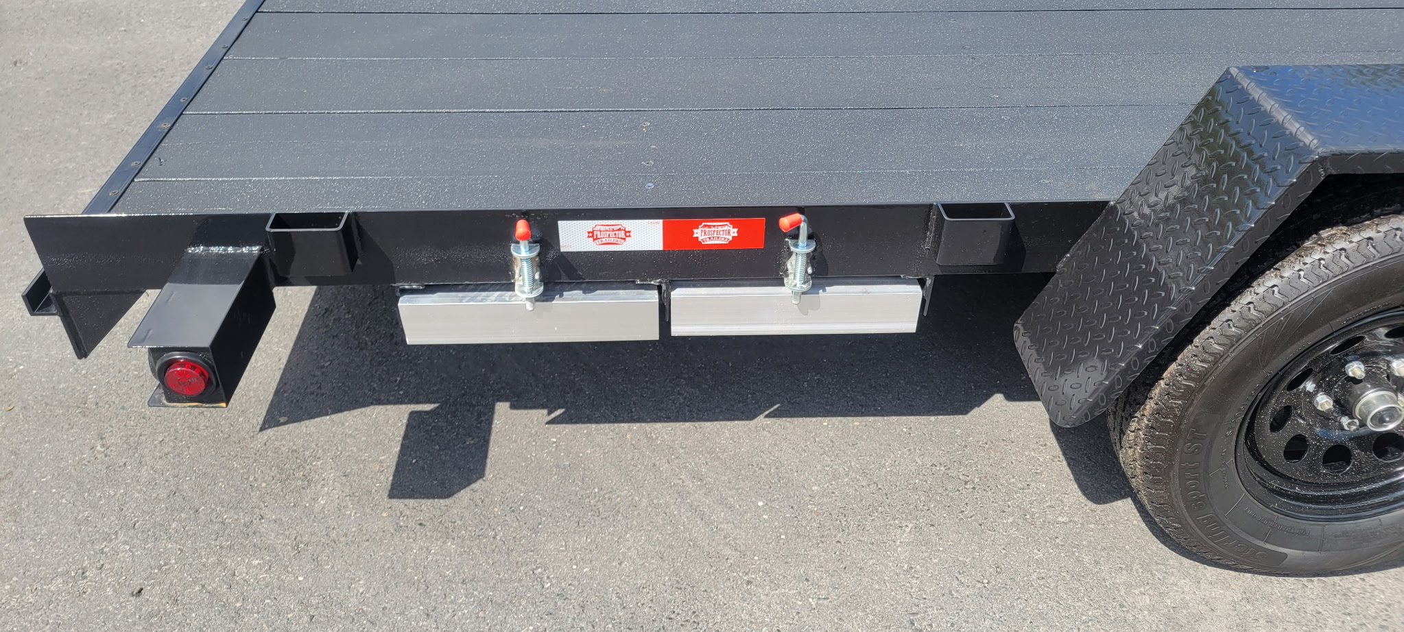 7×18 equipment trailer w/ cobra liner 7k - Image 5