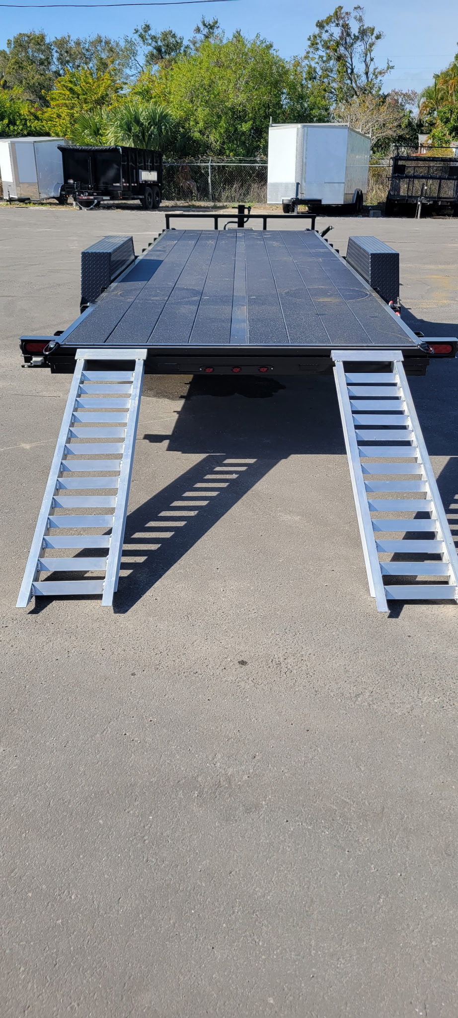 Prospector 7×24 equipment trailer w/ cobra lined 2×10 decking - Image 5