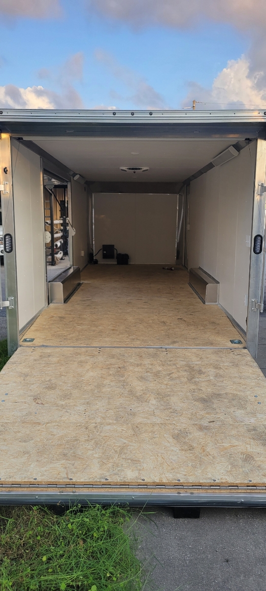 8.5 x 24 Aluminum Car Hauler Trailer Stealth - Image 9