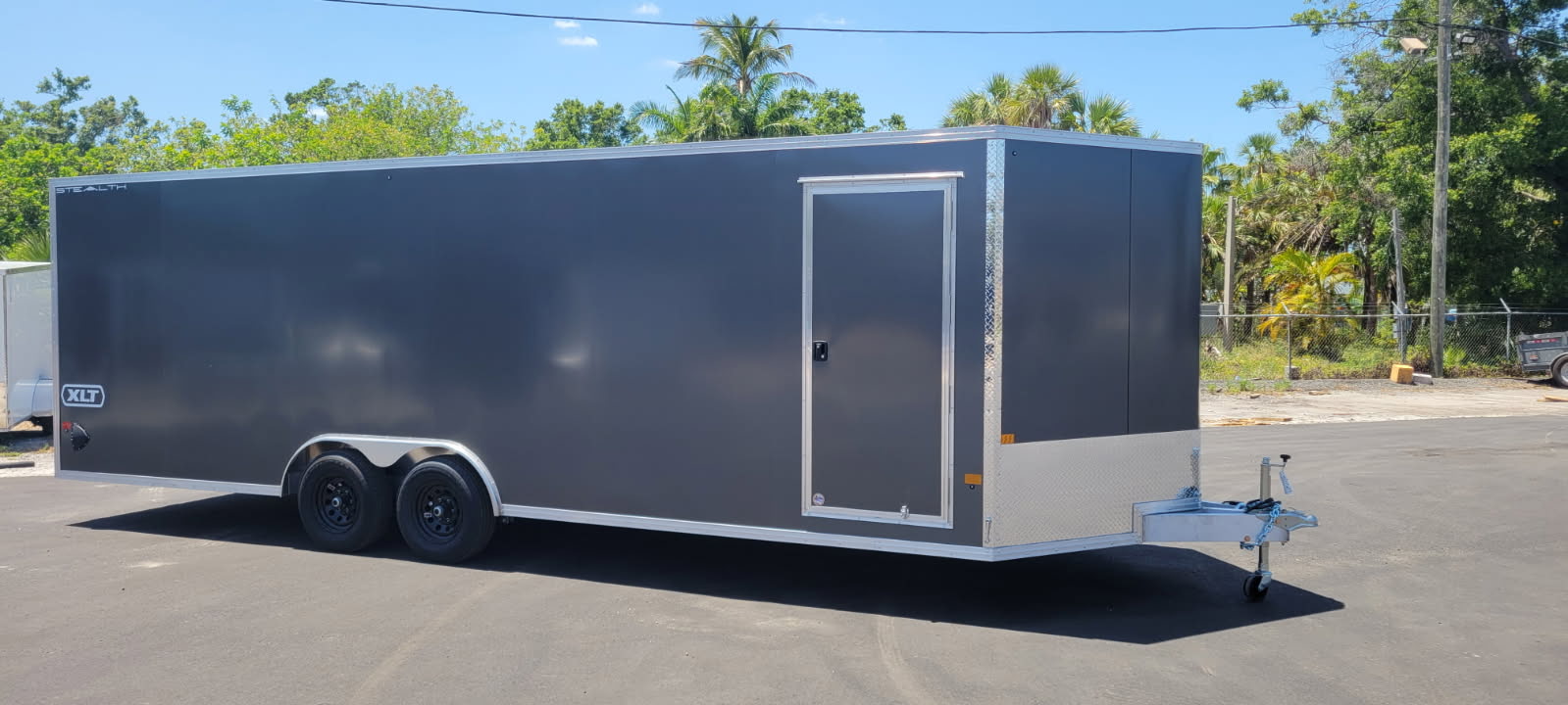 8.5X24 ALUMINUM CAR HAULER WITH ELITE ESCAPE DOOR - Image 6