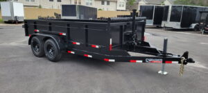 7x14x2 Predator Eagle Dump Trailer Heavy Duty