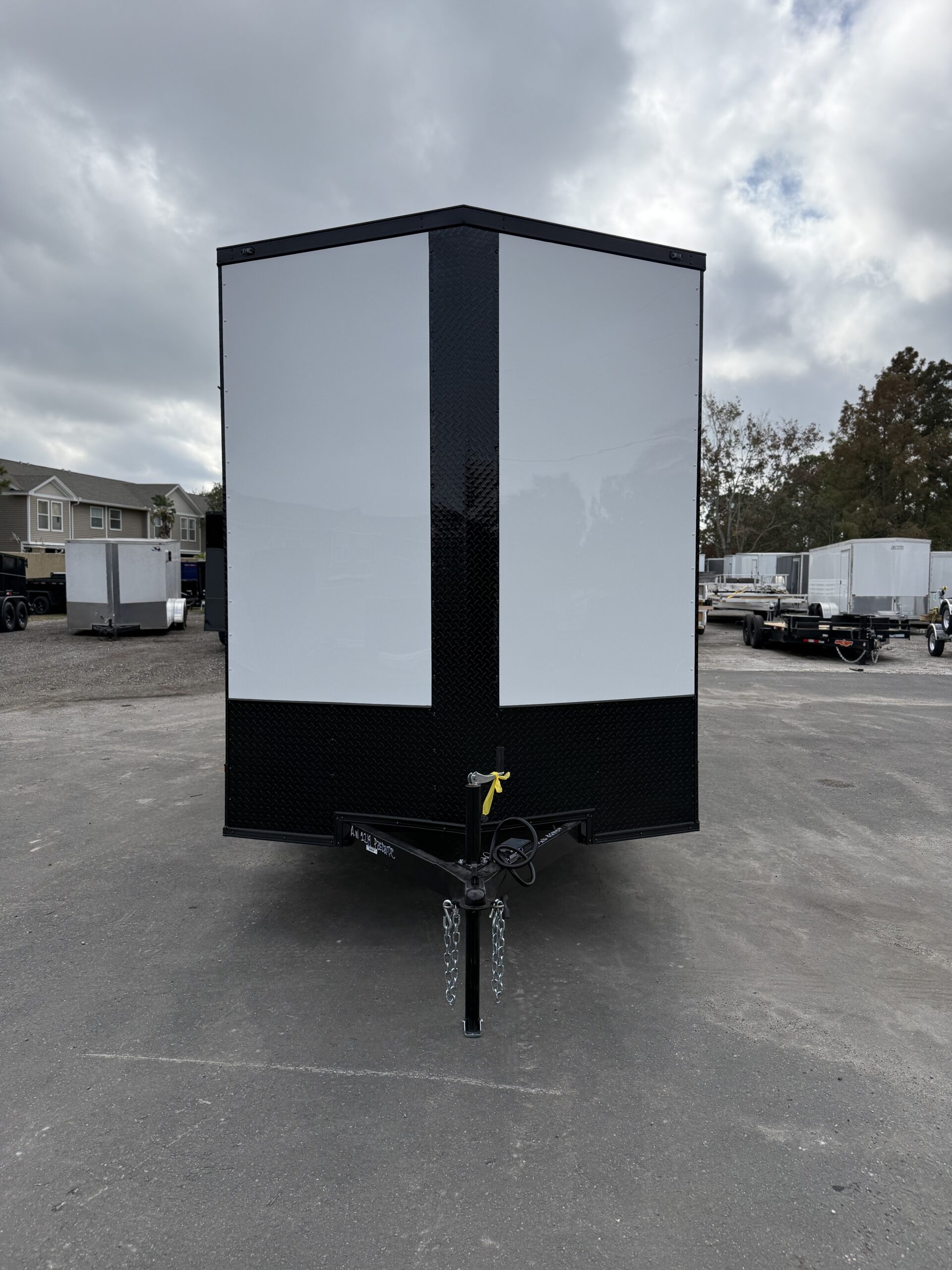 All World 7x16x8 enclosed trailer w/ rear spoiler & e-track - Image 2