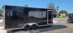 8.5X20 ALUMINUM CAR HAULER WITH SM ESCAPE DOOR