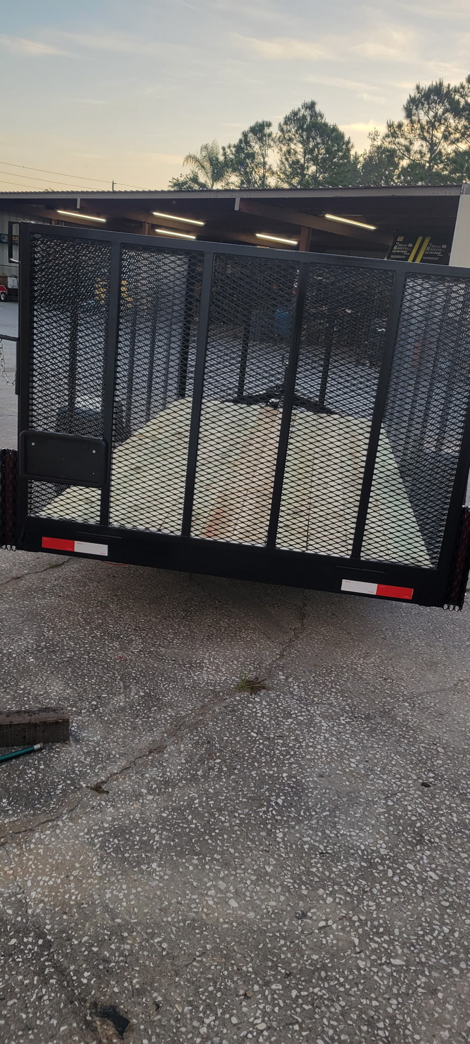 6x12x4 Utility Trailer 4ft mesh - Image 3