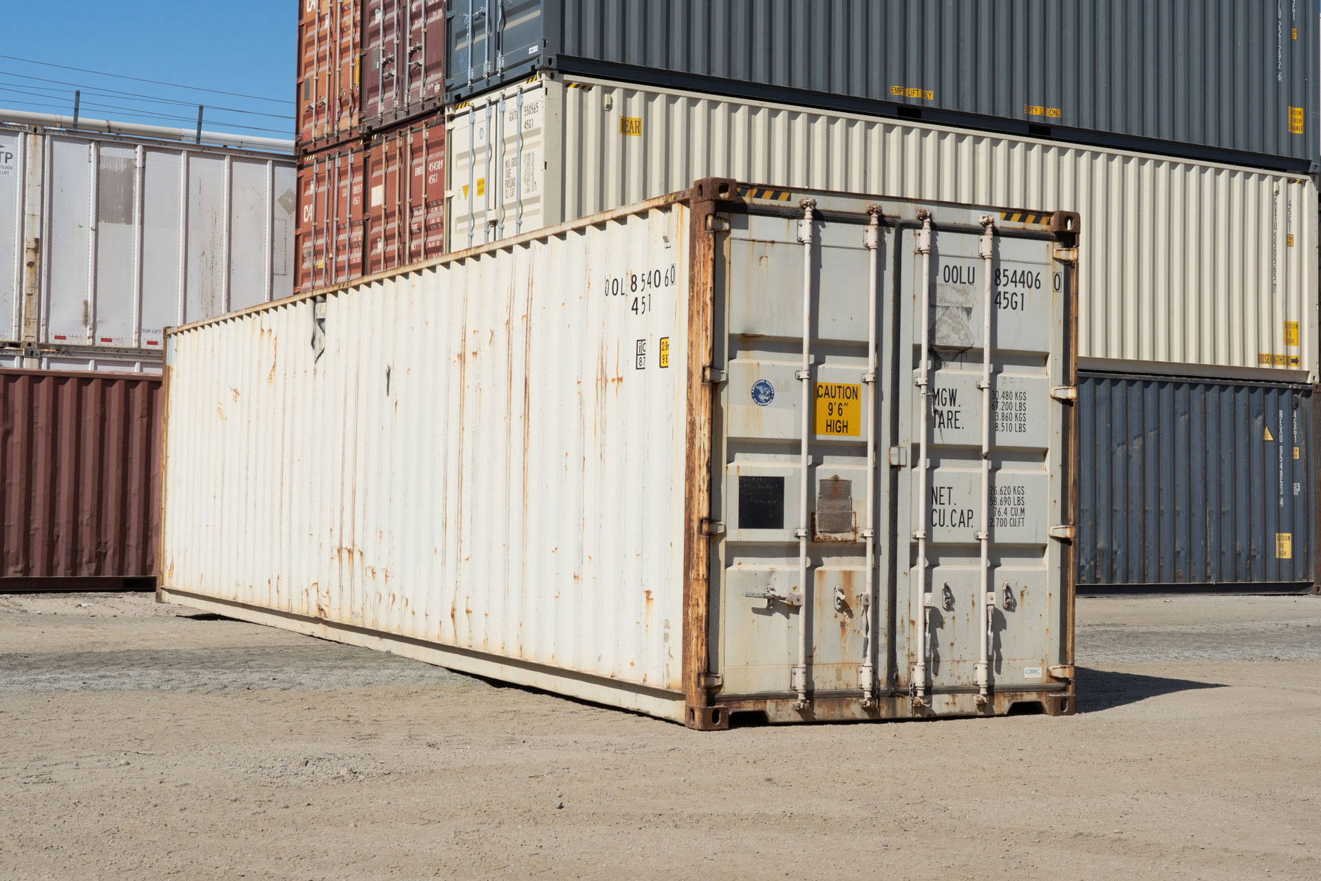 40ft High Cube Shipping Container – USED (Storage-Class)